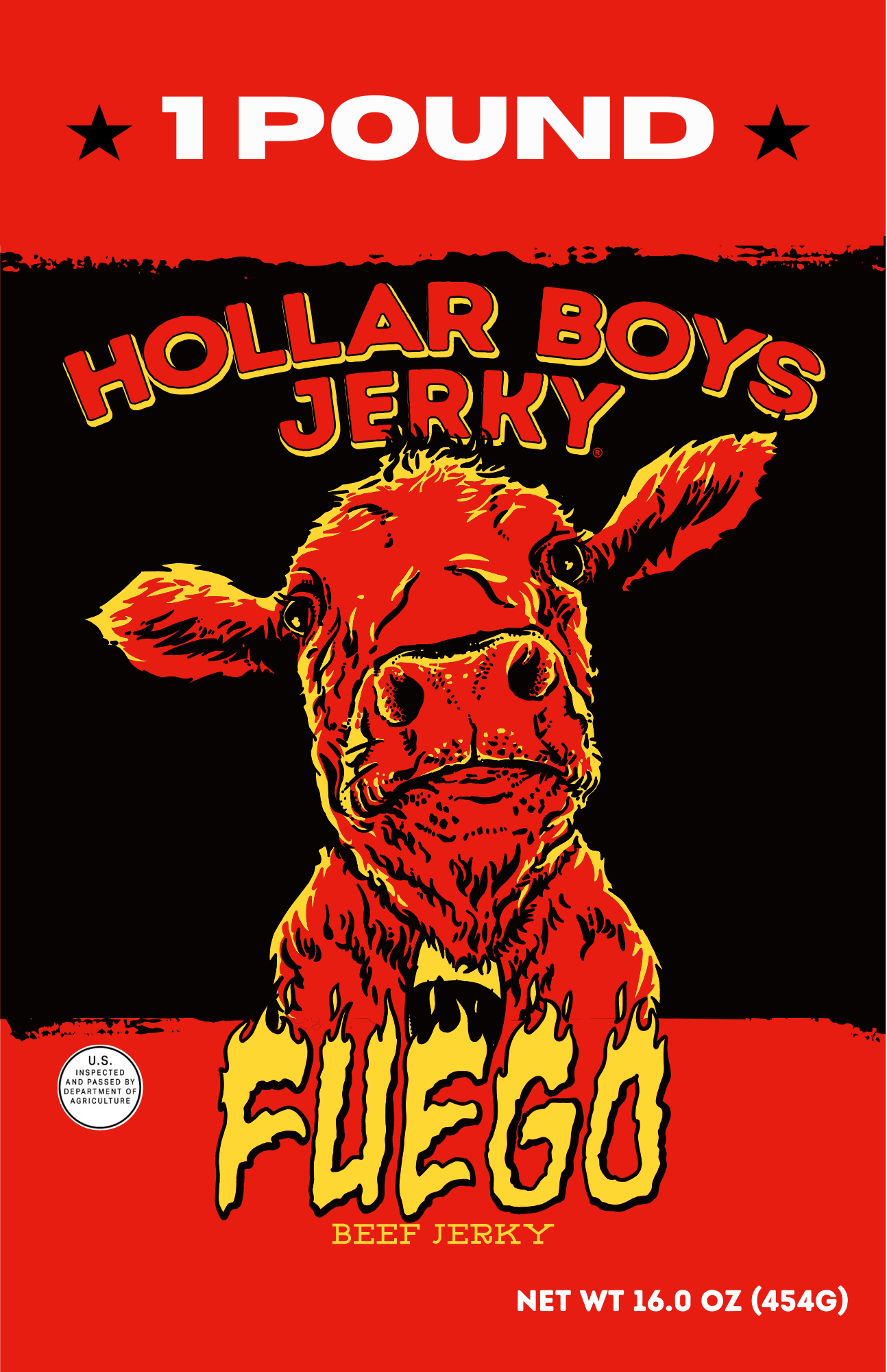 Fuego  Beef Jerky 1lb Bags