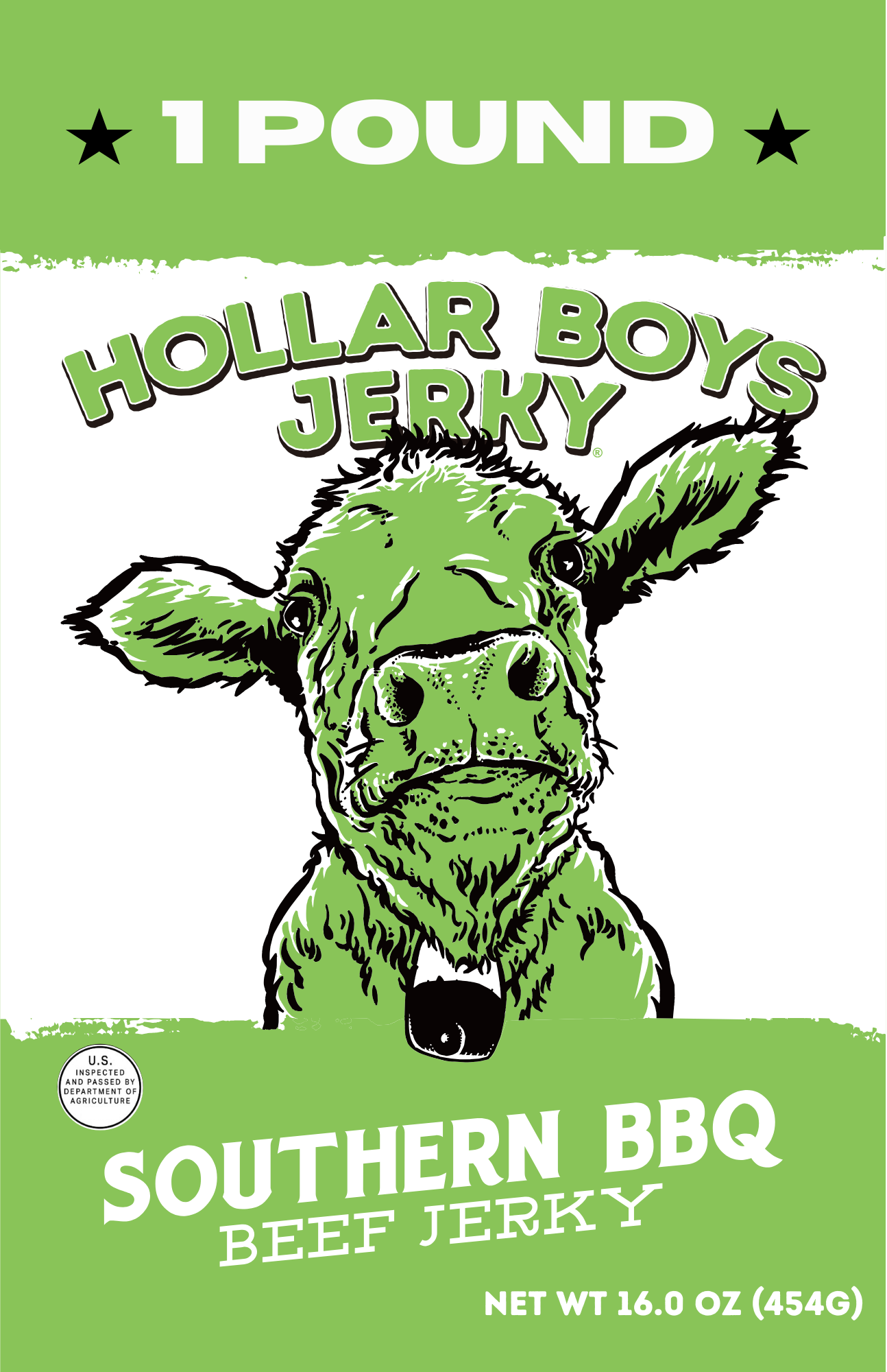 Southern BBQ  Beef Jerky 1lb Bags